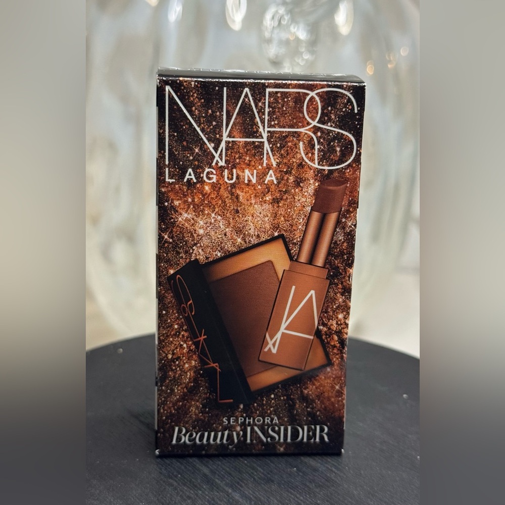 NARS Laguna Mini Set, Afterglow Lip Balm &‎ Bronzing Powder, NIB